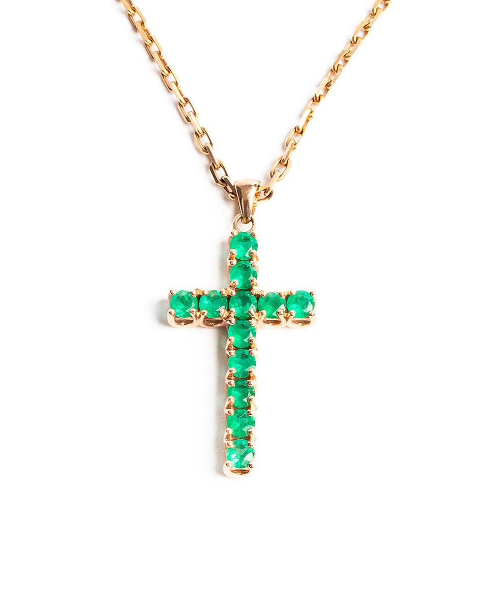 Vatican City Cross Necklace – genevieve lau