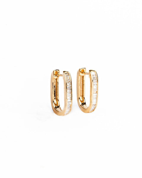 Austin Mini Hoop Earrings – genevieve lau