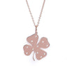 Lucky with Bling. Lucky Clover Charm with Diamonds. Genevieve Lau Jewelry. Purpose Driven Elegance.