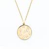 Genevieve Lau Jewelry. Big Sky Starburst Grand. Gold necklace.  Gold diamond necklace.  Star necklace.  Star jewelry.  